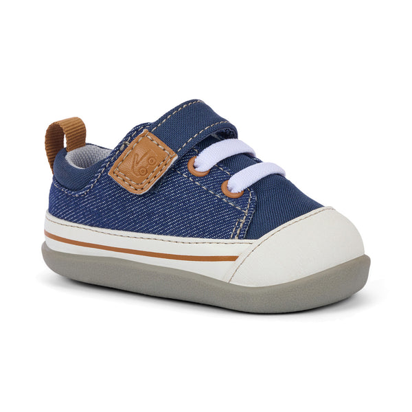 Stevie Mini (First Walker) - Navy Denim