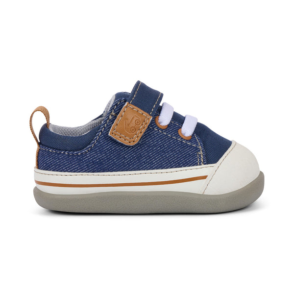 Stevie Mini (First Walker) - Navy Denim