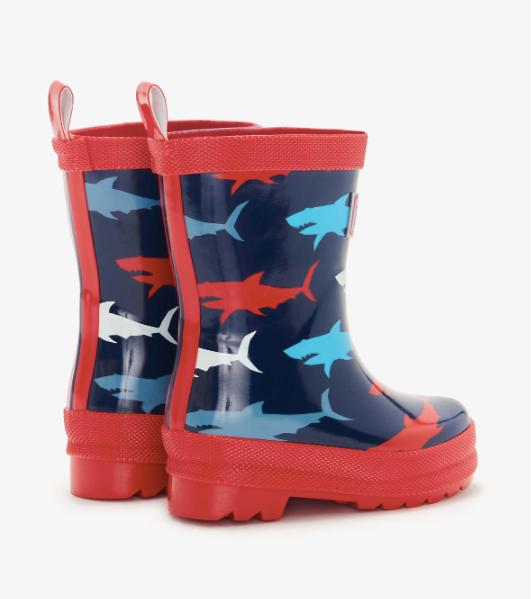 Rain Boots - Hungry Sharks