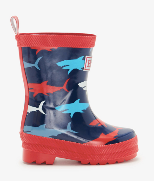 Rain Boots - Hungry Sharks