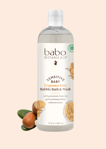 Sensitive Baby Bubble Bath & Wash