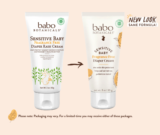 Sensitive Baby Fragrance Free Diaper Cream