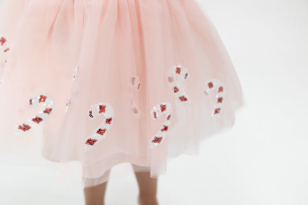 Tutu Skirt - Christmas Candy Canes