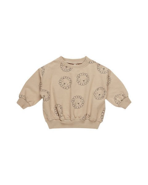 Relaxed Fleece Sweatshirt - Lions