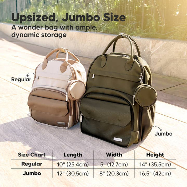 Play Diaper Bag - Dark Olive