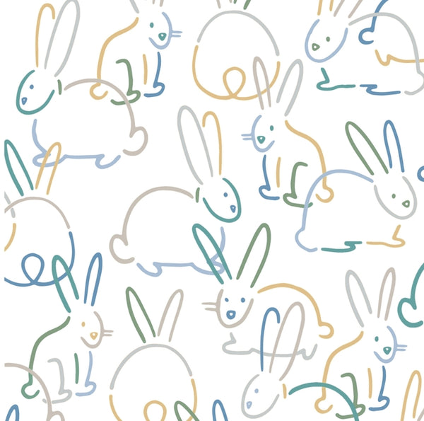 Organic Cotton Footie - Bunnies