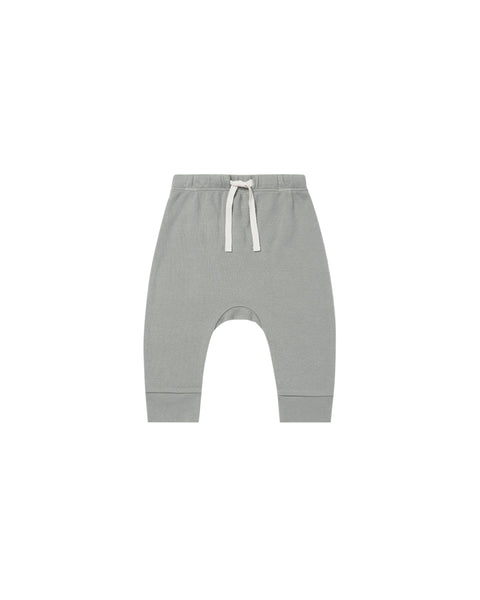 Drawstring Pant - Dusty Blue