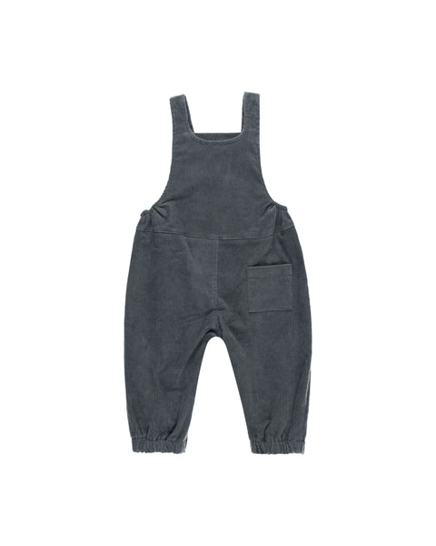 Corduroy Baby Overalls - Indigo