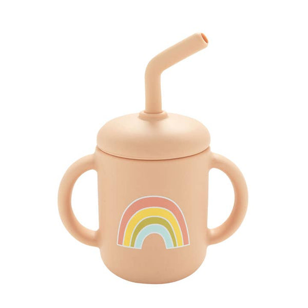 Fresh & Messy Sippy Cup - Rainbows and Sunshine