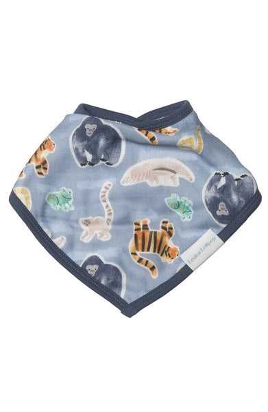 Luxe Muslin Bandana Bib Set - Jungle Friends