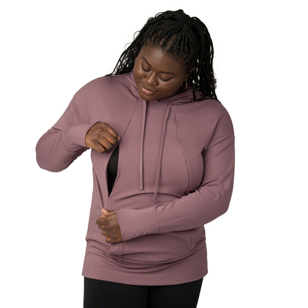 Bamboo Nursing Hoodie - Twilight