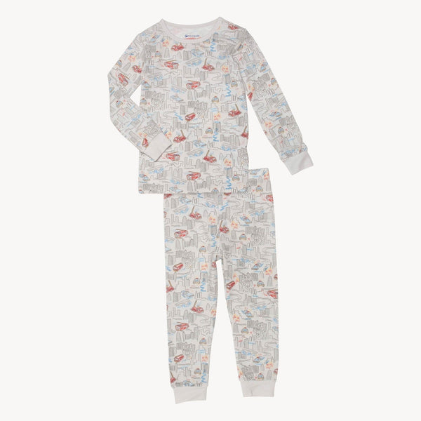 Modal Long Sleeve Toddler Pajamas - Chief Of Sleep