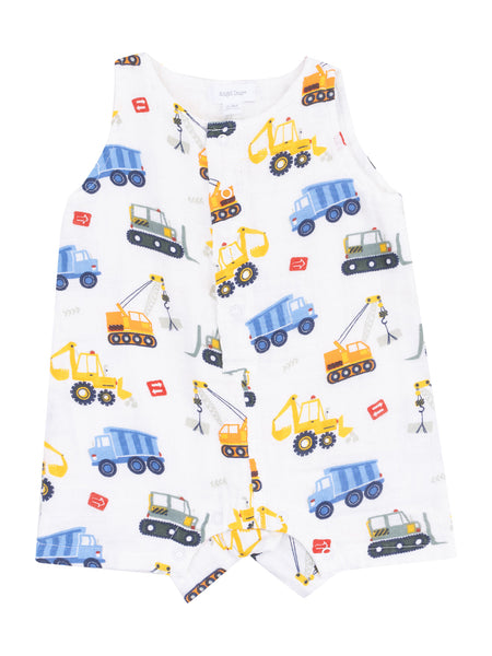 Shortie Romper - Cool Construction