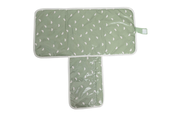 Organic Changing Mat - Sage Green