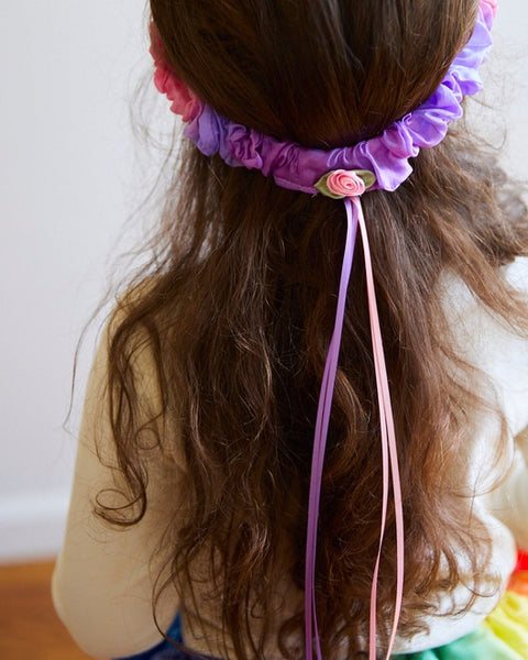 100% Silk Headbands For Dress Up & Pretend Play - Various Colors