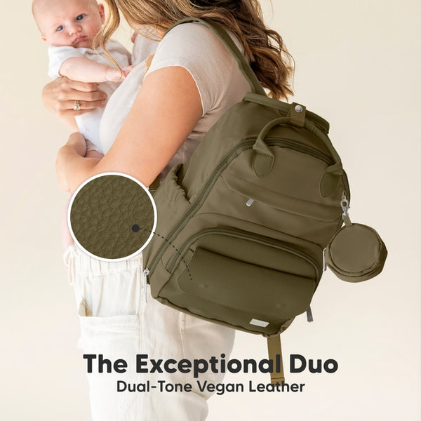 Play Diaper Bag - Dark Olive