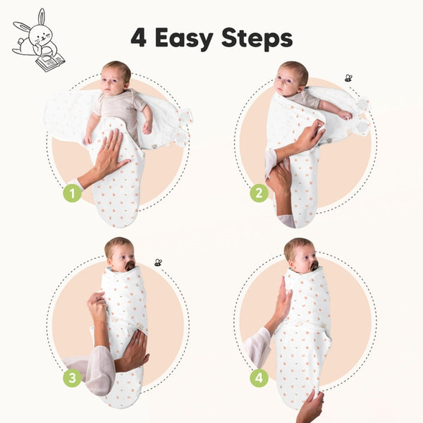 SOOTHE Swaddle Wraps - 3-Pack (Butterflies)