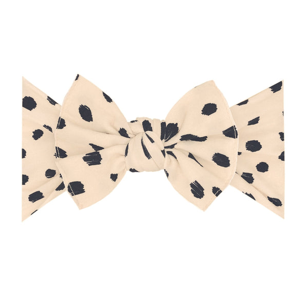 Printed Knot Bow Headband - Various Colors