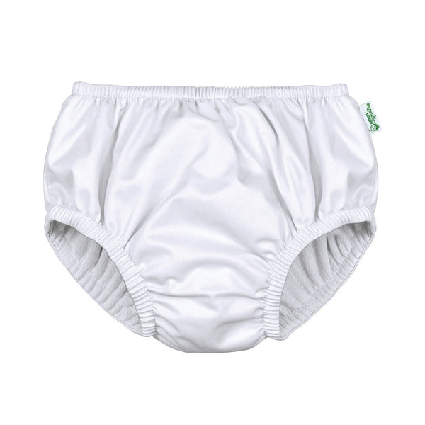 Eco Pull Up Swim Diaper - White