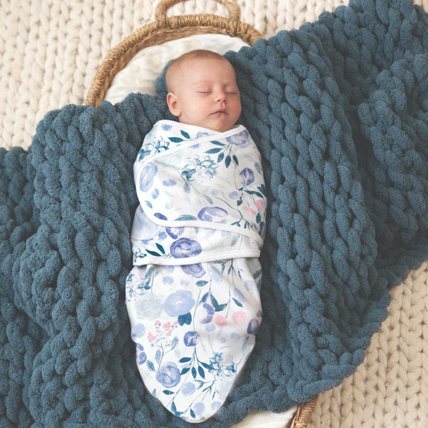 Easy Swaddle Wraps - Flowers Bloom