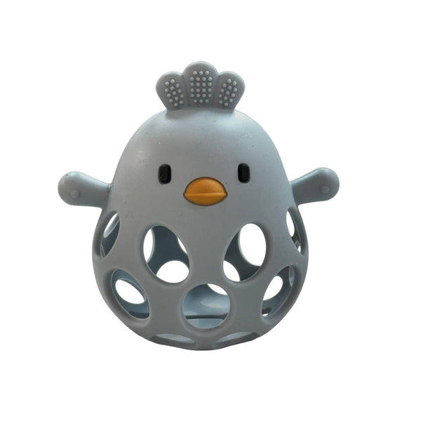 Silicone 3D Chicken Teether - Various Colors