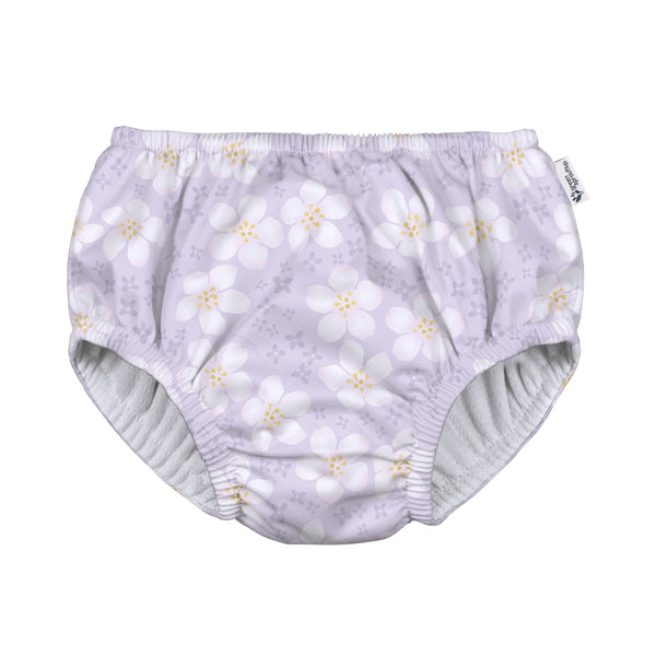 Eco Pull Up Swim Diaper - Light Lavender Blossom