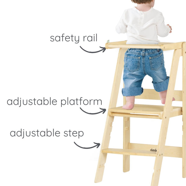 Folding Toddler Tower - Various Colors