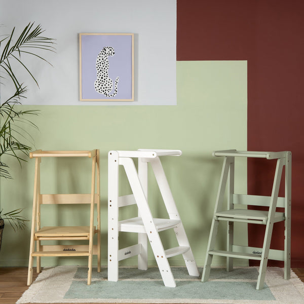 Folding Toddler Tower - Various Colors