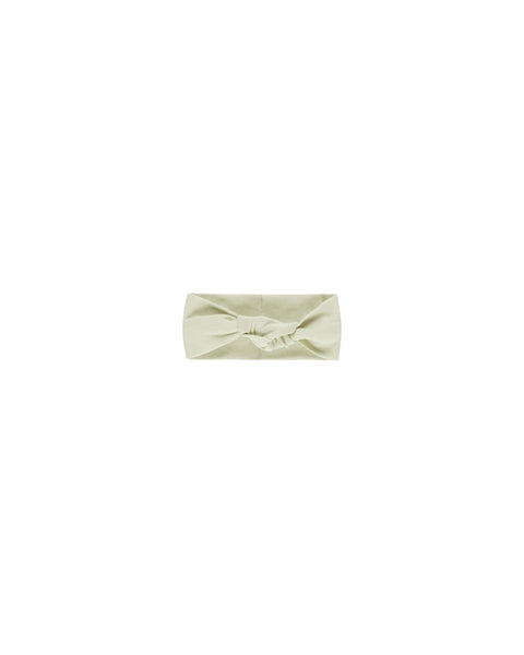 Ribbed Knotted Headband - Mint