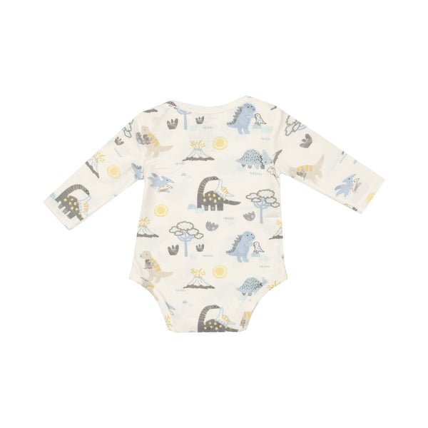 Long Sleeve Bodysuit - Baby Love Dinos