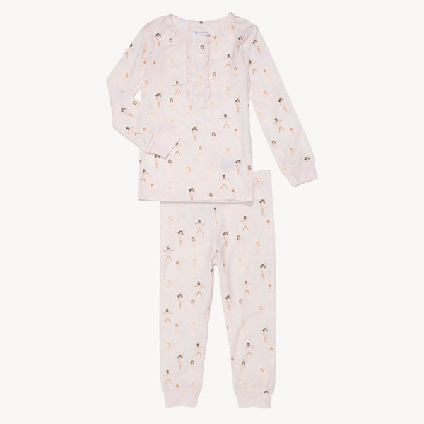 Modal Long Sleeve Toddler Pajamas - TuTu Twirls