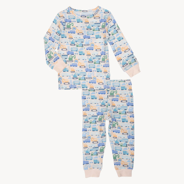 Modal Long Sleeve Toddler Pajamas - As Truck Would Have It