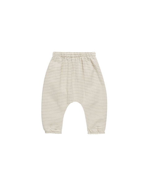 Woven Pant - Basil Stripe