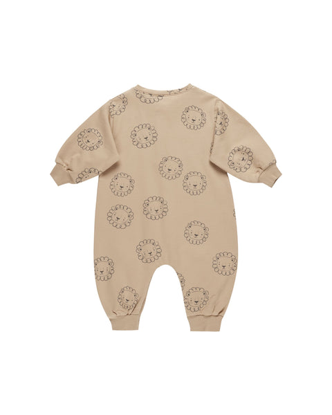 Relaxed Fleece Jumpsuit - Lions