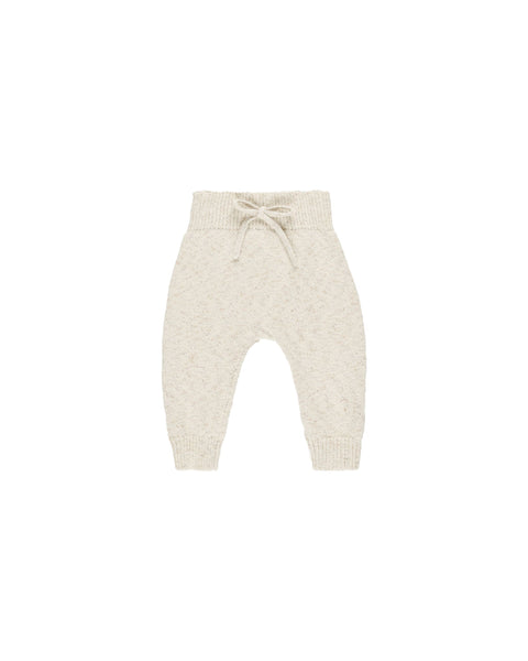 Knit Pant - Speckled Natural