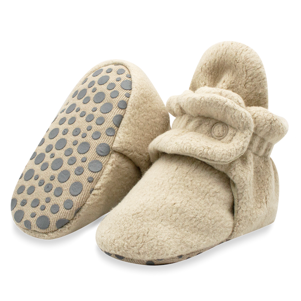 Cozie Fleece Gripper Booties - Various Colors