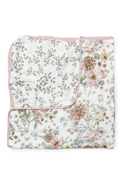 Muslin Quilt Blanket - Secret Garden