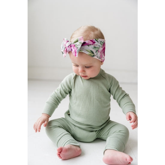 Printed Knot Bow Headband - Various Colors