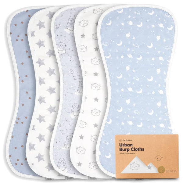 Organic Burp Cloths - Constellation - Set of 5